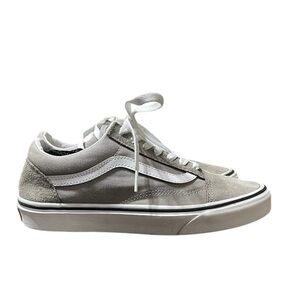 Gray Unisex Old Skool Vans Men’s 5.5 Women’s 7